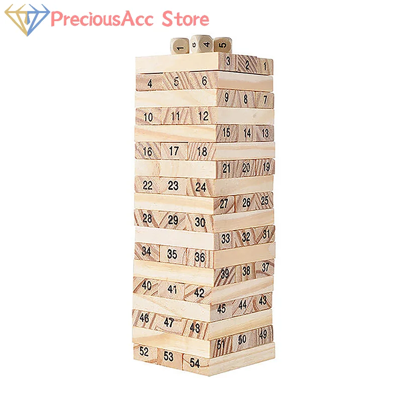 Wooden Stacking Tower Game 5