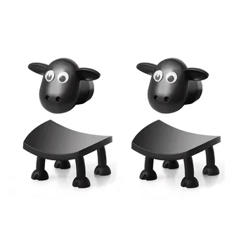 Creative แกะผู้ถือเนื้อเยื่อขาตั้งรูปสัตว์เป็นมิตรกับสิ่งแวดล้อม Tissue Dispenser น่ารักห้องน้ํา Organizer Decor ของขวัญ 7