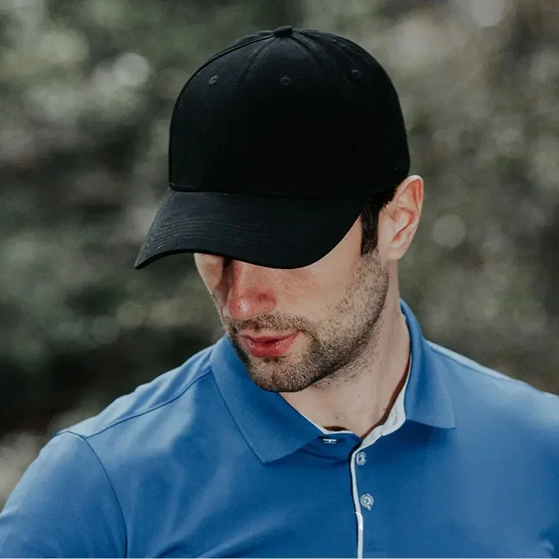 New Big Size 67cm Quick Dry Baseball Caps Breathable Dad Hat Plus Size Adjustable Soft Crown Running Caps Unisex Hats 64-67cm 2