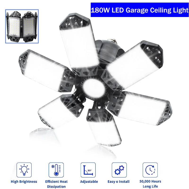 Lamp Warehouse Garage 200w Led Ceiling Garage Light E27/e26
