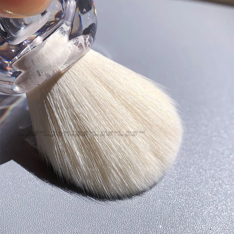 Houbový křišťálový štětec na nehty, transparentní gel na lak, štětec na čištění prachu, štětec na make-up, nástroje pro zdobení nehtů, manikúra_voghion.com