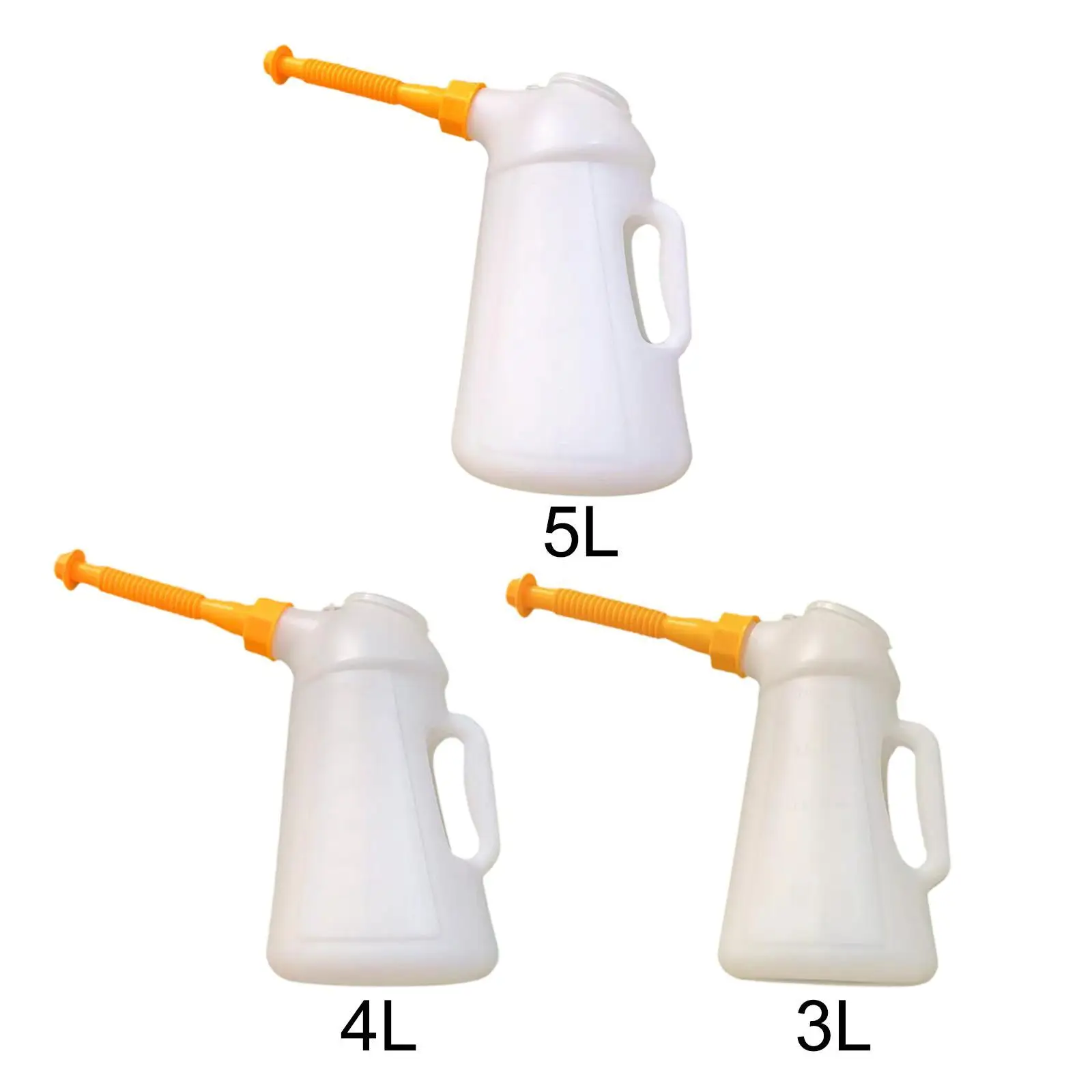 Oil Can with Spout Oil Jug Garage with Dust Cap Equipment Professional Dispenser