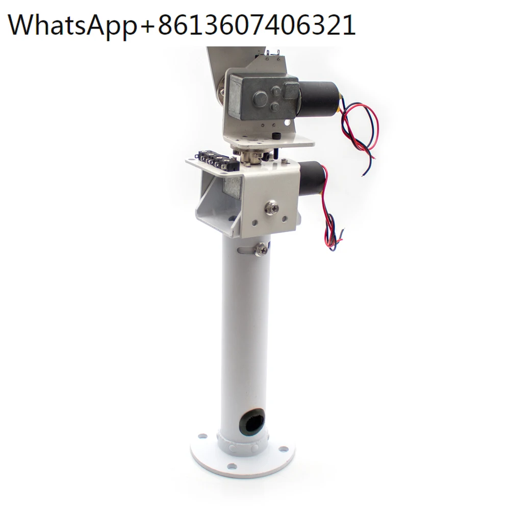 

DIY DC Dual Axis Pan Tilt Solar Tracking and Monitoring Robot Heavy Load High Torque All Metal X Axis Y Axis Worm Gear Motor