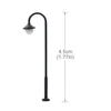 10pcs Model Railway Lights Led Lamppost Lamps Street Lgihts 1:160 Lamps N Scale 4.5cm Round Head Street Lights Train Layout Toys 6