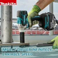 Makita DTW285 Tools Impact Wrench Machine Brushless Cordless Electric Wrench High Torque Rechargable Tool For Makita 18V Battery