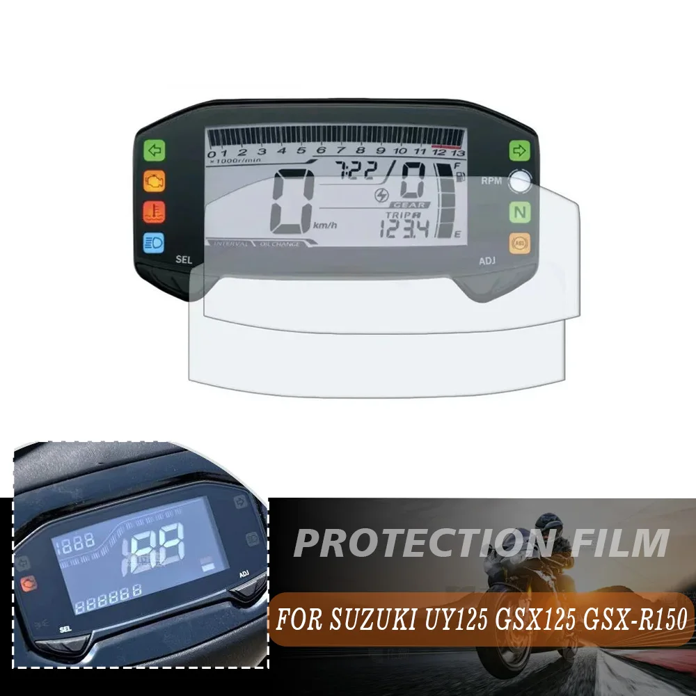 GIXXER155 для Suzuki UY125 GSX125 laugsx 125 R150 GSX-R150 GSXR 150 GIXXER 155 кластерная пленка для защиты экрана от царапин