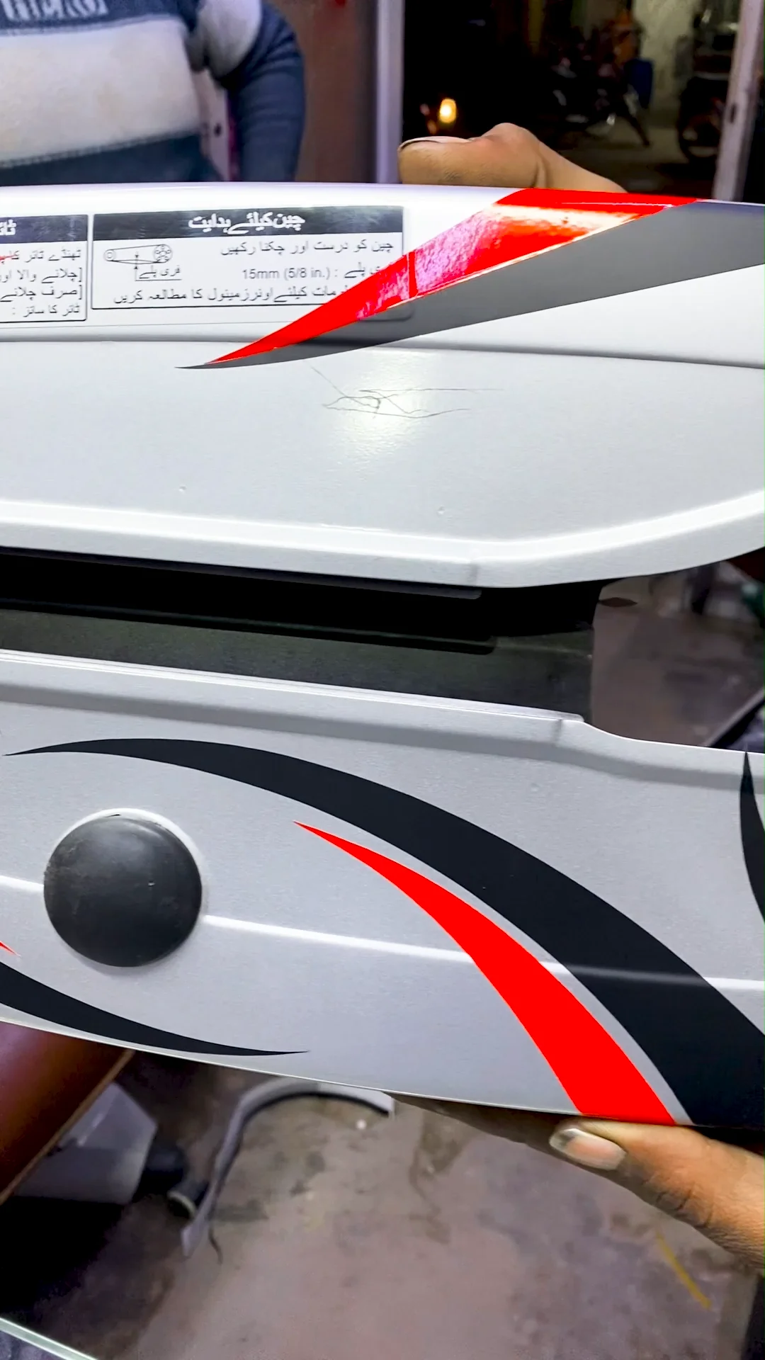 New dragon Chain Cover Design Honda CG 125 CD 70 Chain Cover Sticker ...