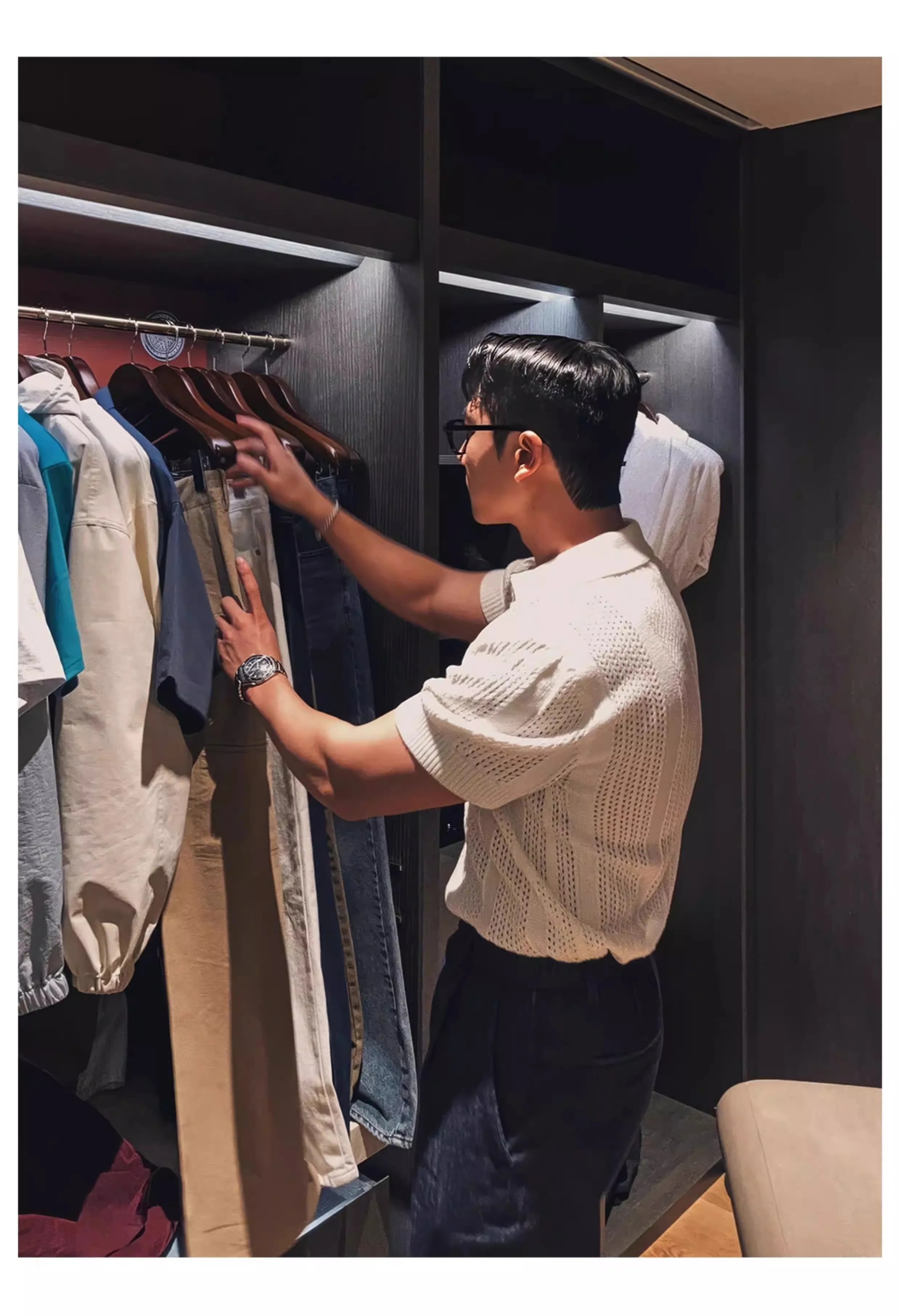 Camisa polo masculina - apresentação