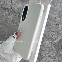 Premium Liquid Silicone Shockproof Back Cover with Smooth Microfiber Lining for OnePlus Nord 5 (Antique White)