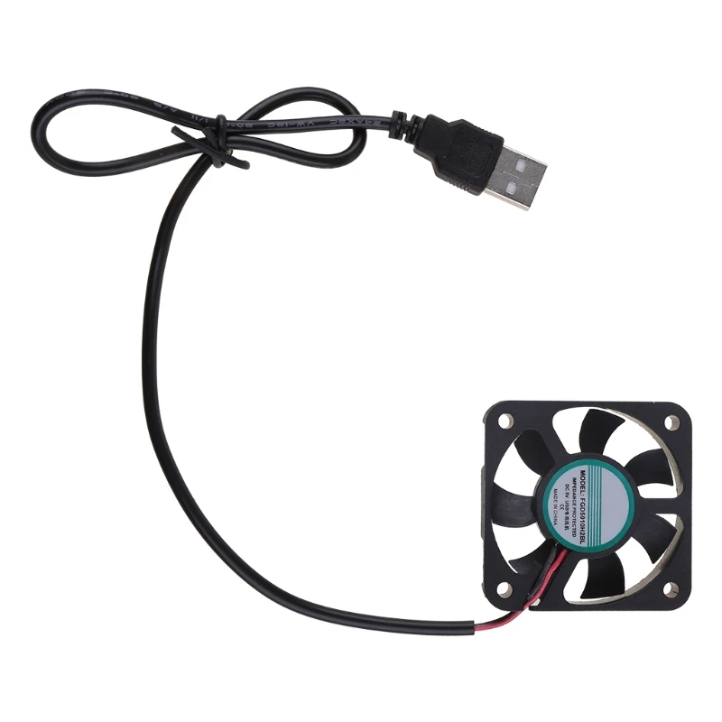 5V 0.1A 냉각 팬용 G5AA FGD5010H2BL 조용한 GPU 쿨러 노트북 쿨러 슬림 휴대용 USB 전원 50x50x10mm