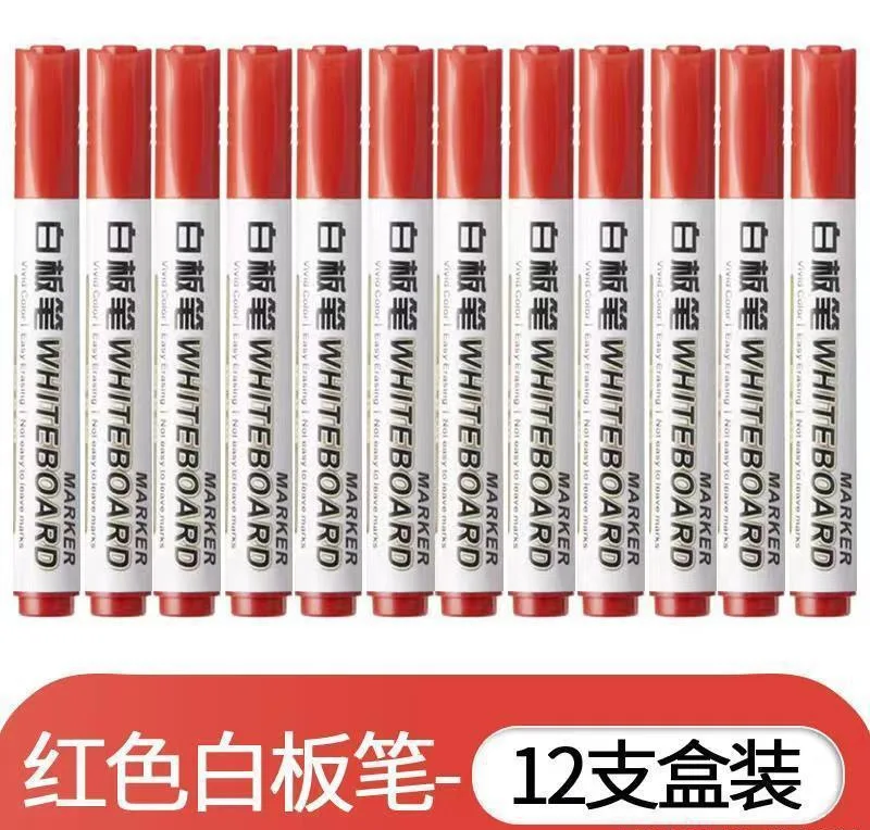단어 잉크 가능 대용량 수성 화이트보드 펜, 지우기 쉬움, 사무실 쓰기, 어린이 그림 그리기 연습, Envir