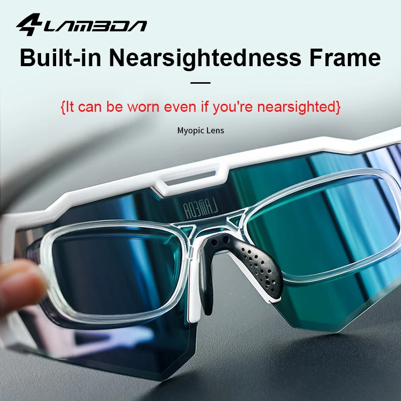 LAMEDA Polarized Cycling Sunglasses UV400 Protection for Men