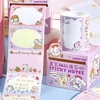 Cute Sticky Notes Cartoon Animal Sticky Memo Pads Kawaii Small Self-Stick Memo Note Pad Office School Supplies 4