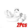 2Pcs White
