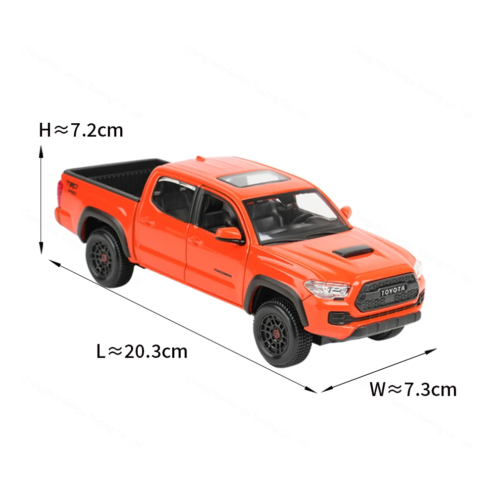 Maisto 1:27 Toyota 2013 Tacoma TRO PRO Static Die Cast Vehicles Collectible Model Car Toys 3