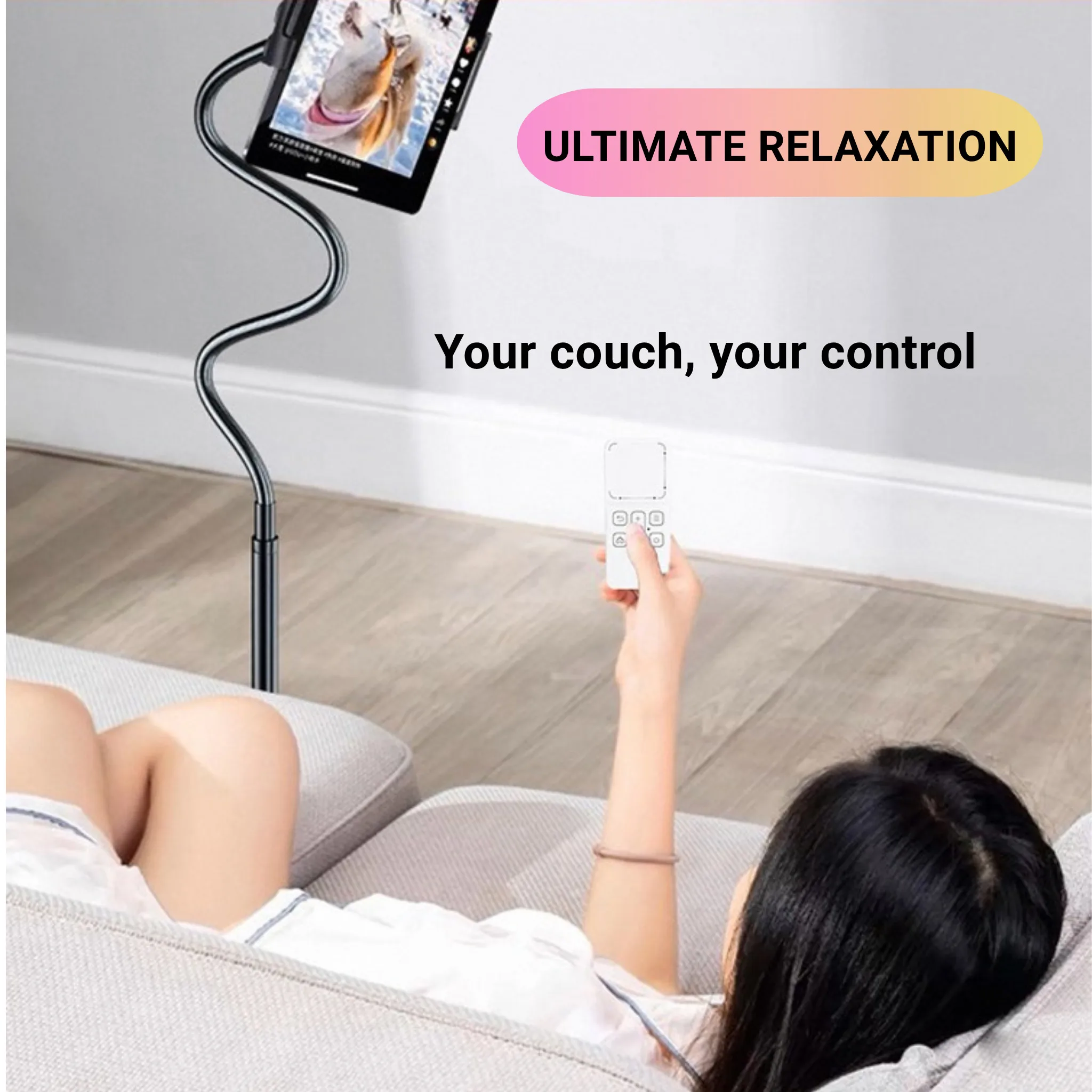 CheerTok Air 2 Phone Remote Control Bluetooth With On-Screen Pointer Touchpad Fo