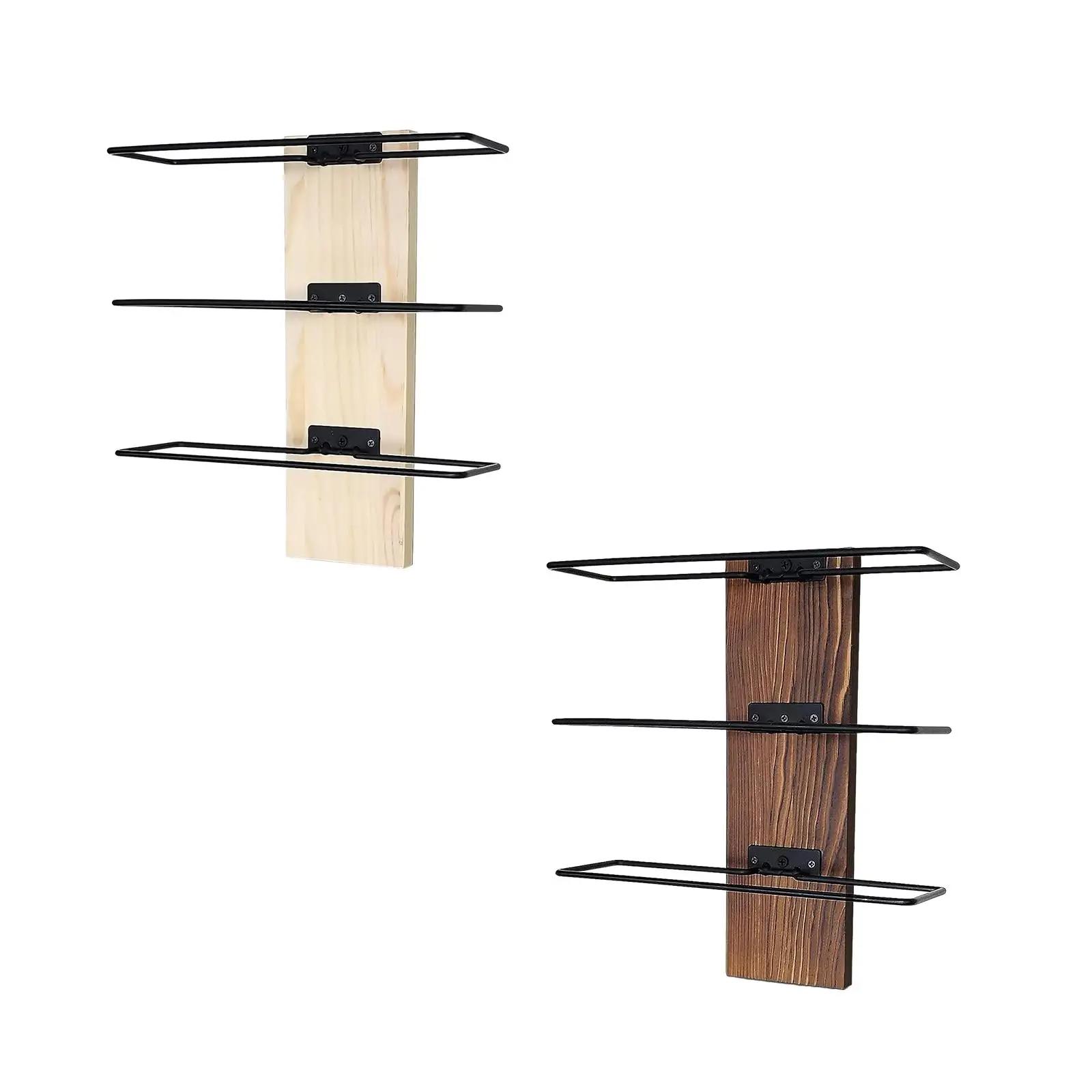

Wall Mount Wine Rack Hanging Organizer for Home Bar Cellars Kitchen Storage