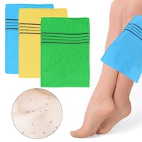 10 PCS Double-sided Towel Korean Exfoliating Bath Washcloth Body Scrub Shower Towel Portable For Adults Coarse Grain Towel 1
