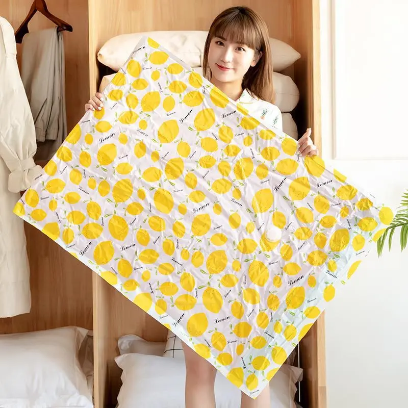 

Air Vacuum Storage Bags Use For Clothes Mattress Blanket Duvets Pillows Space Saver