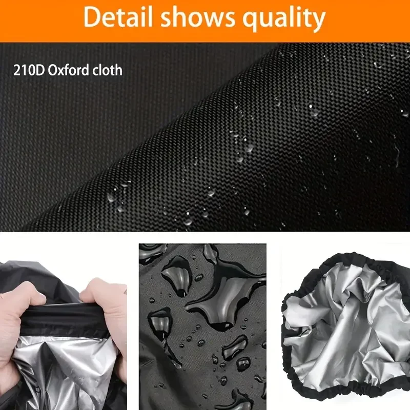 Outdoor Gas Tank Cover,Oxford Cloth,Sun-Resistant, Dustproof Protective Sleeve for Camping Stove Accessory, Gas Bottle Cover 6