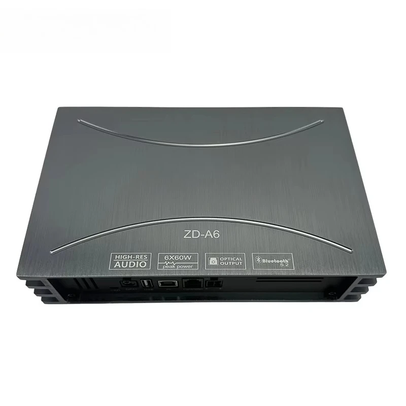 OEM 60W * 6 자동차용 파워 앰프(클래스 A 안드로이드 DSP 오디오 블루투스 탑재, 안드로이드 시스템용)