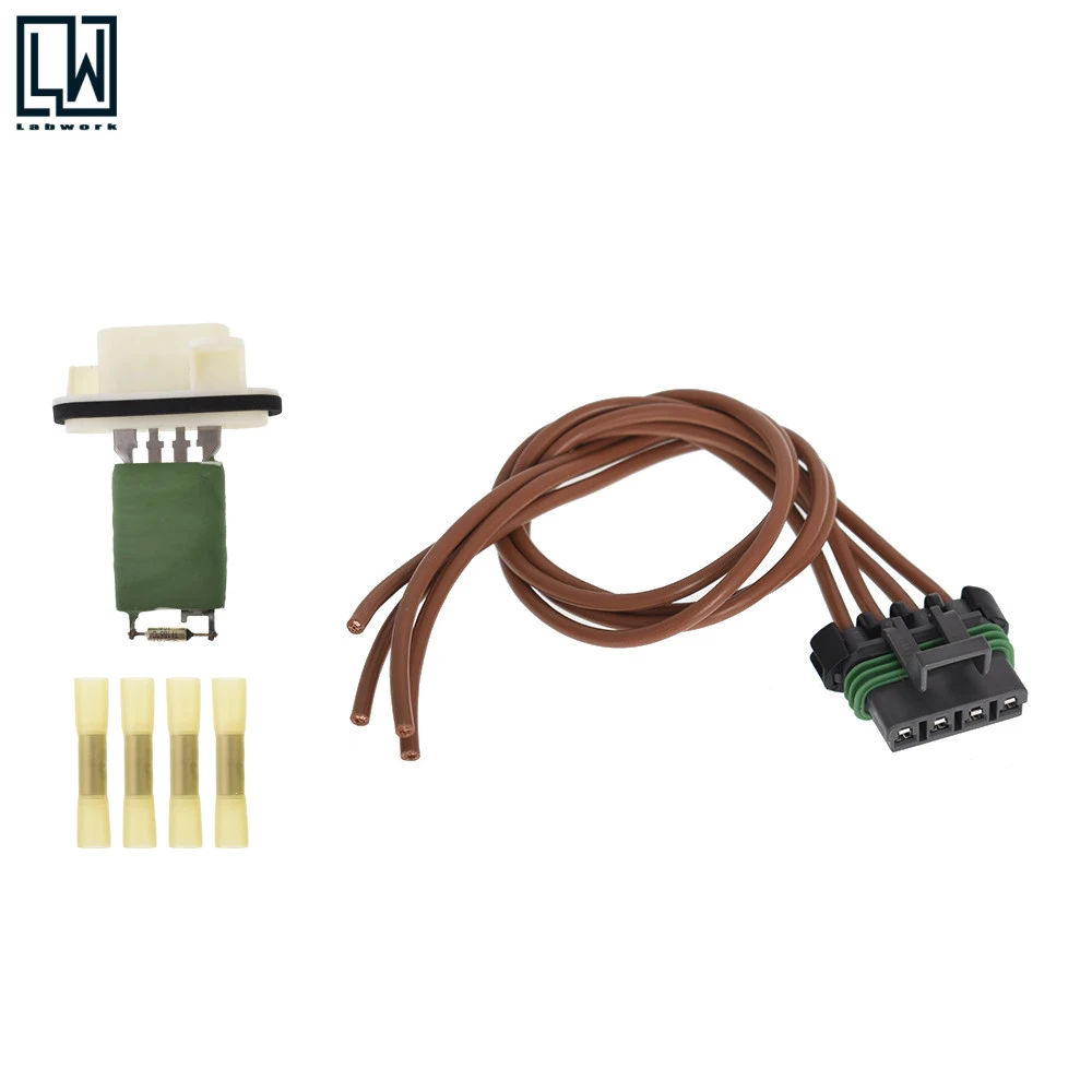 Resistor de Motor de ventilador de calentador para Chevy Colorado GMC Canyon, 434|Motores del ventilador|