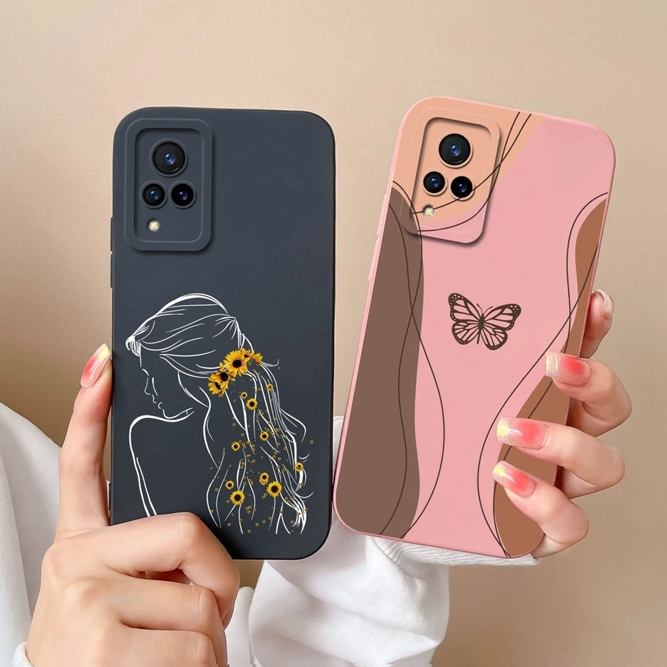 Cute Cartoon High-Quality Liquid Silicone Phone Case - New Design