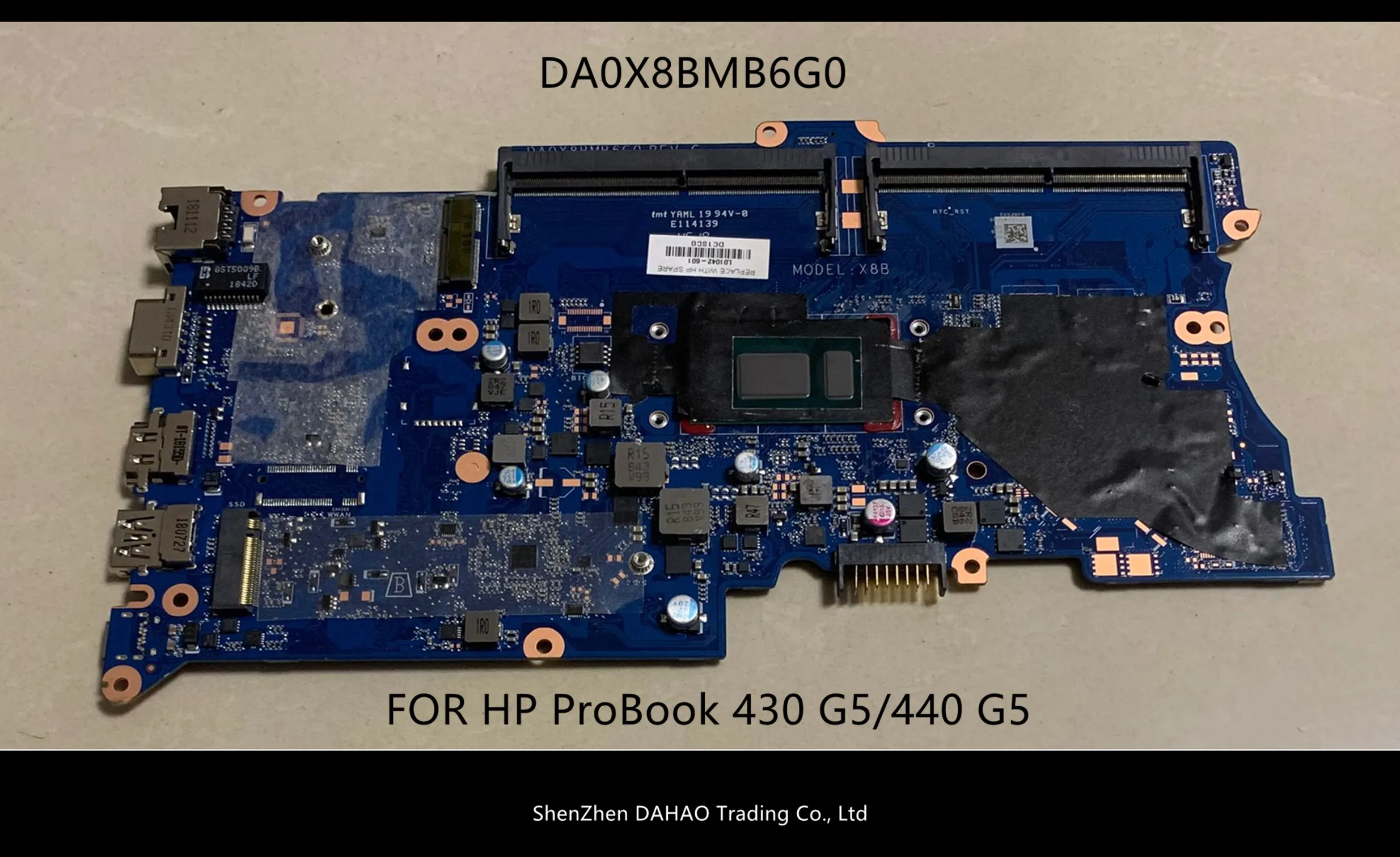 

Материнская плата L01042-601, L01042-001, DA0X8BMB6F0, для процессора I7-8550U, для HP ProBook 430, G5, 440, G5