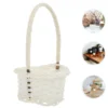 6pcs Durable Woven Baskets Distinctive Rattan Baskets Baskets 4