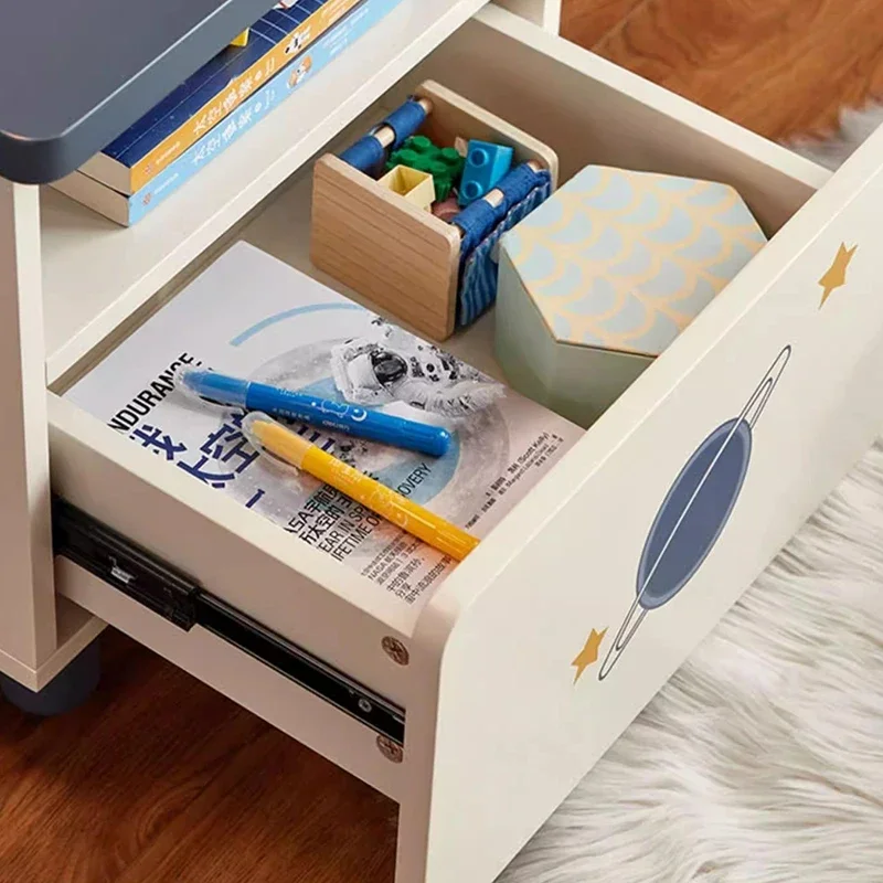 Kids Night Table Bedside Nightstand Cabinet Nightstands Tables Children Mesas Cabinet Designer Nachtkastje Small Night Furniture