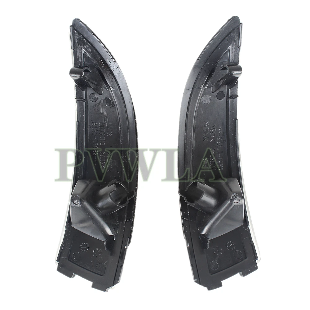 Clignotant Droit De Rétroviseur Pour Ford Fiesta MK8 (2008-2016) - Lentille PMMA, Boîtier ABS - Sans Ampoule