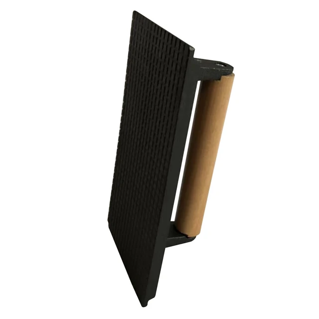 Fa Fogantyúval Súlyprés Grill Húst Préselnek Öntöttvas Profi Steak Tányér Bbq - Image 2