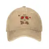 Eladio Carrion Denim Baseball Cap Merch Roseeee Unisex Logo Hip Hop Hats Summer Cute Fishing Breathable Snapback Cap 2
