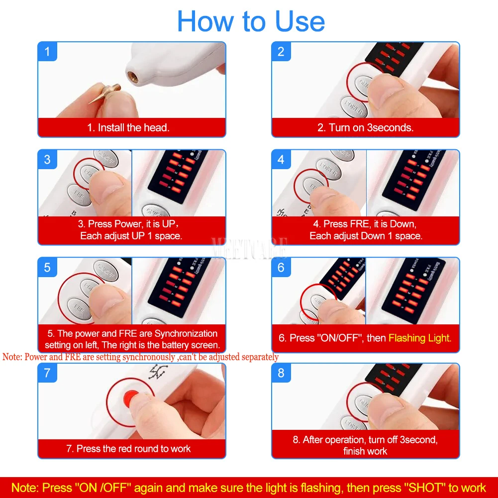 Electric Plasma Pen Removal Blackhead Dark Spot Pigment Anti Mole Tattoo Facial Wart Dark Spot Eye Lifting Beauty Skin Care Tool