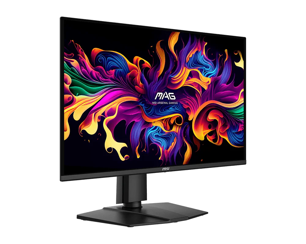 새로운 MSI MAG 274QP QD-OLED X24 게이밍 모니터 26.5인치 평면 2560x1440 WQHD 240Hz 0.03ms DCI-P3 99% 디스플레이 (데스크탑 PC용)