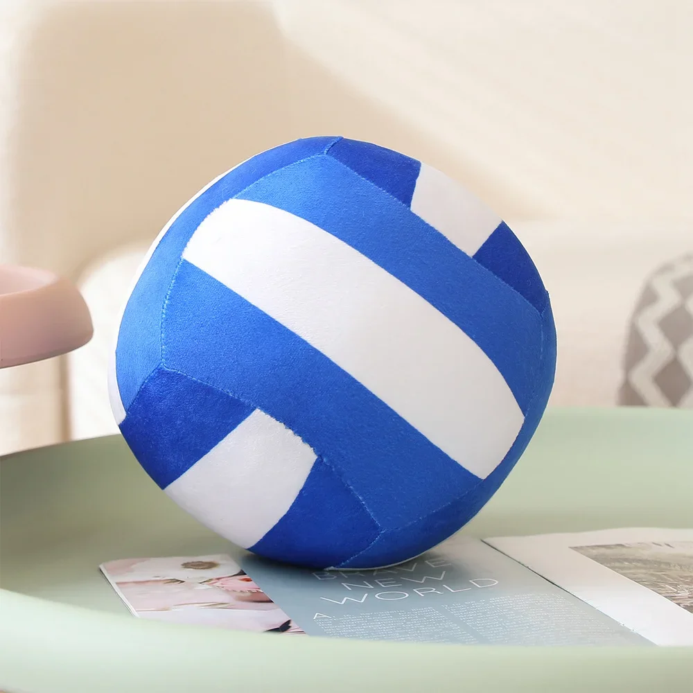 thumbnail image 1 of Pelota de voleibol de simulación kawaii, juguete de peluche, lindos accesorios de voleibol, almohada para acompañar a los niños, regalos suaves para la decoración de la habitación de las niñas y los n, 1 of 5