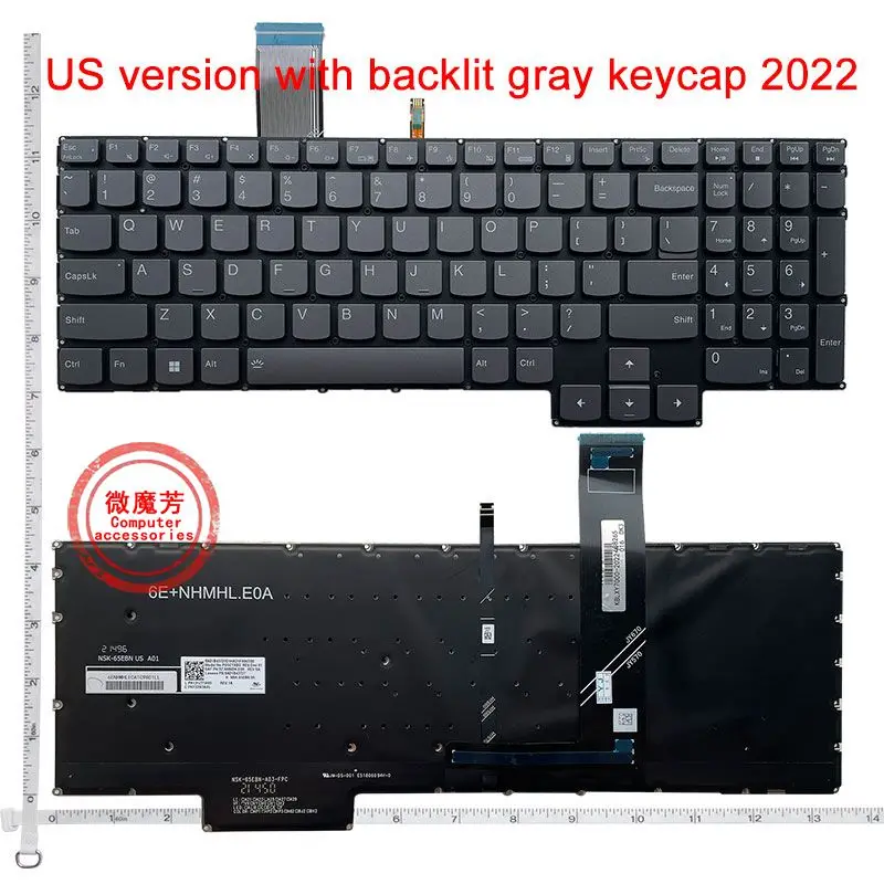 

Новая английская клавиатура для Lenovo Rescue er Y7000 Y7000P 2022 R7000P 2022 Y9000P 2022 ARH7 IAH7 IAH7H