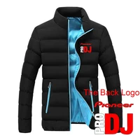 2025 DJ Pioneer PRO impression hommes automne et hiver décontracté quatre couleurs coton rembourré veste col montant manteaux coupe-vent 4