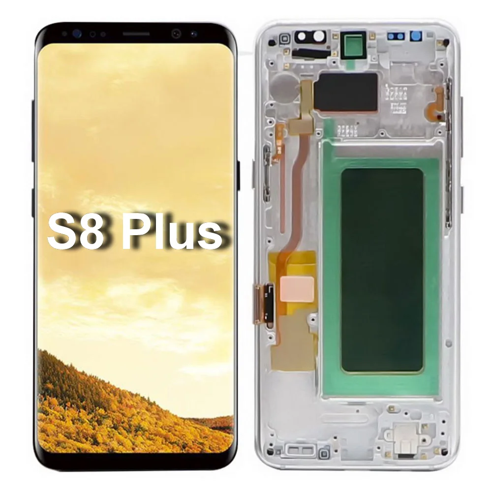 

Original S8+ AMOLED For Samsung Galaxy S8 Plus G955FD G955U G955F G955V LCD Display Touch Screen Assembly Digitizer With Defects