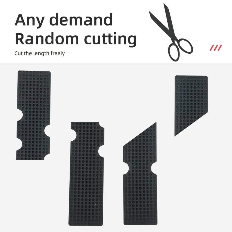Wake Road Bike Handle Grip Pad Silicone Shock Absorber 4pcs Bicycle Wrap Strap Inner Pad Reusable Damping Grip Mat for Cycling