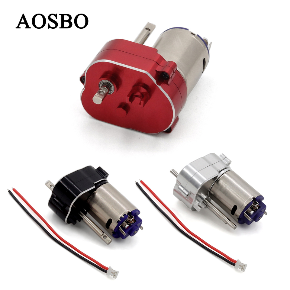 Metal Transmission Gearbox Engine Gear Box with Metal Gear For MN82 MN78 1/12 RC Car Upgrade Parts Accessories