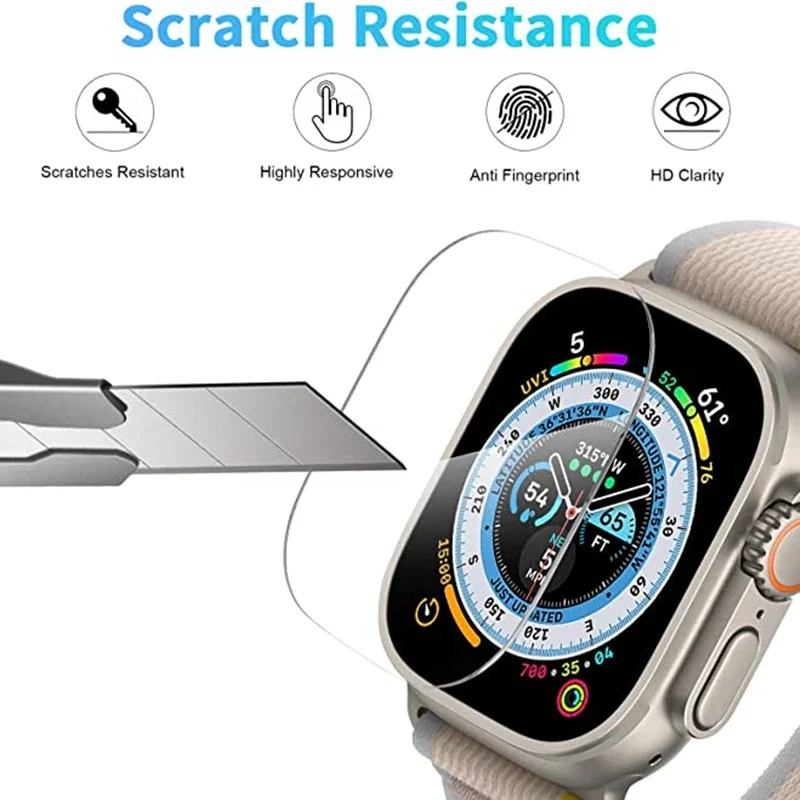 Kính Cường Tempered Glass For Apple Watch Apple Watch Ultra Amazon