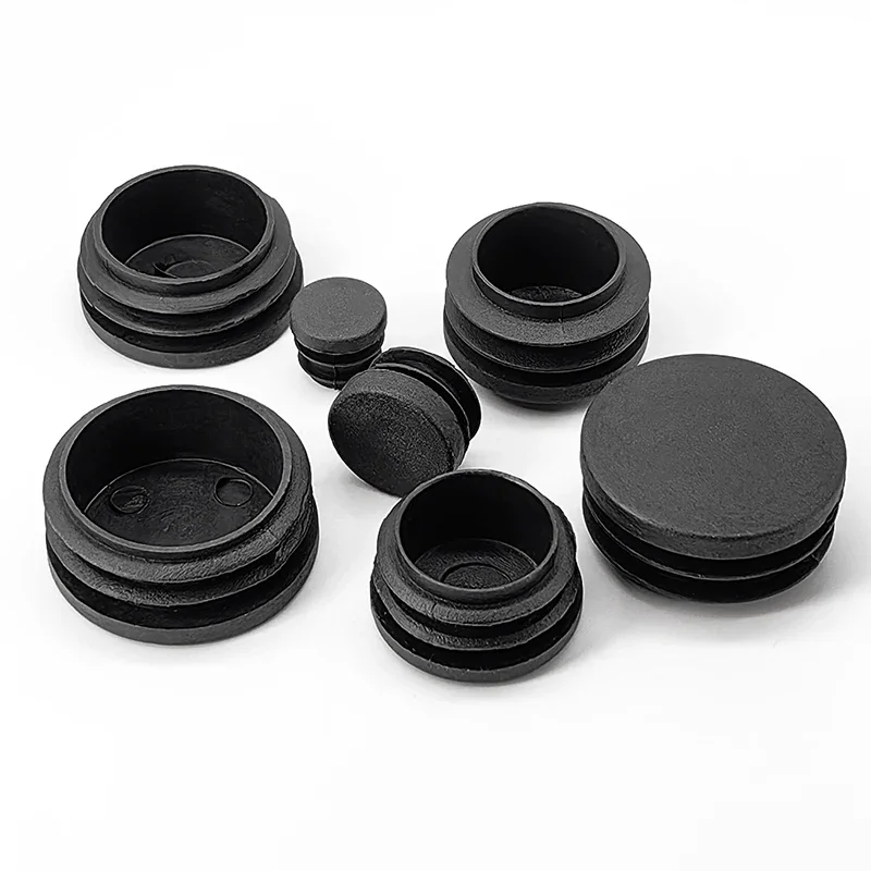 PE Plastic Round Pipe Plug Chair Non-Slip Feet Pads Sealing Plugs Cover 12mm 14mm 16mm 19mm 20mm 22mm 25mm 28mm 30mm-60mm pipe end cap silicone rubber caps rubber caps silicone rubber plugs floor protector caps