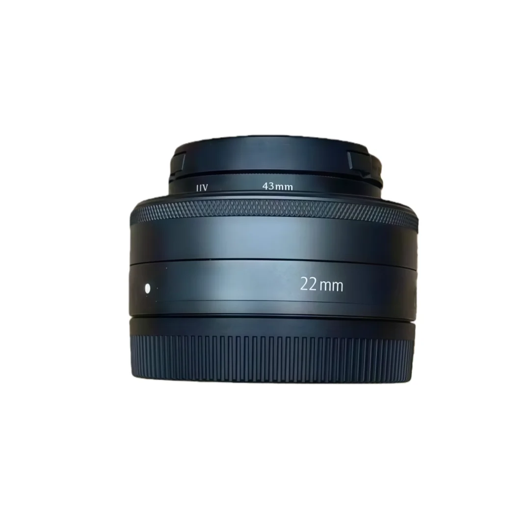 렌즈 캐논 EF-M 22mm f/2 STM (캐논 M100 M200 M50Mark II R6 Mark II M50 M3 M2 카메라 호환)