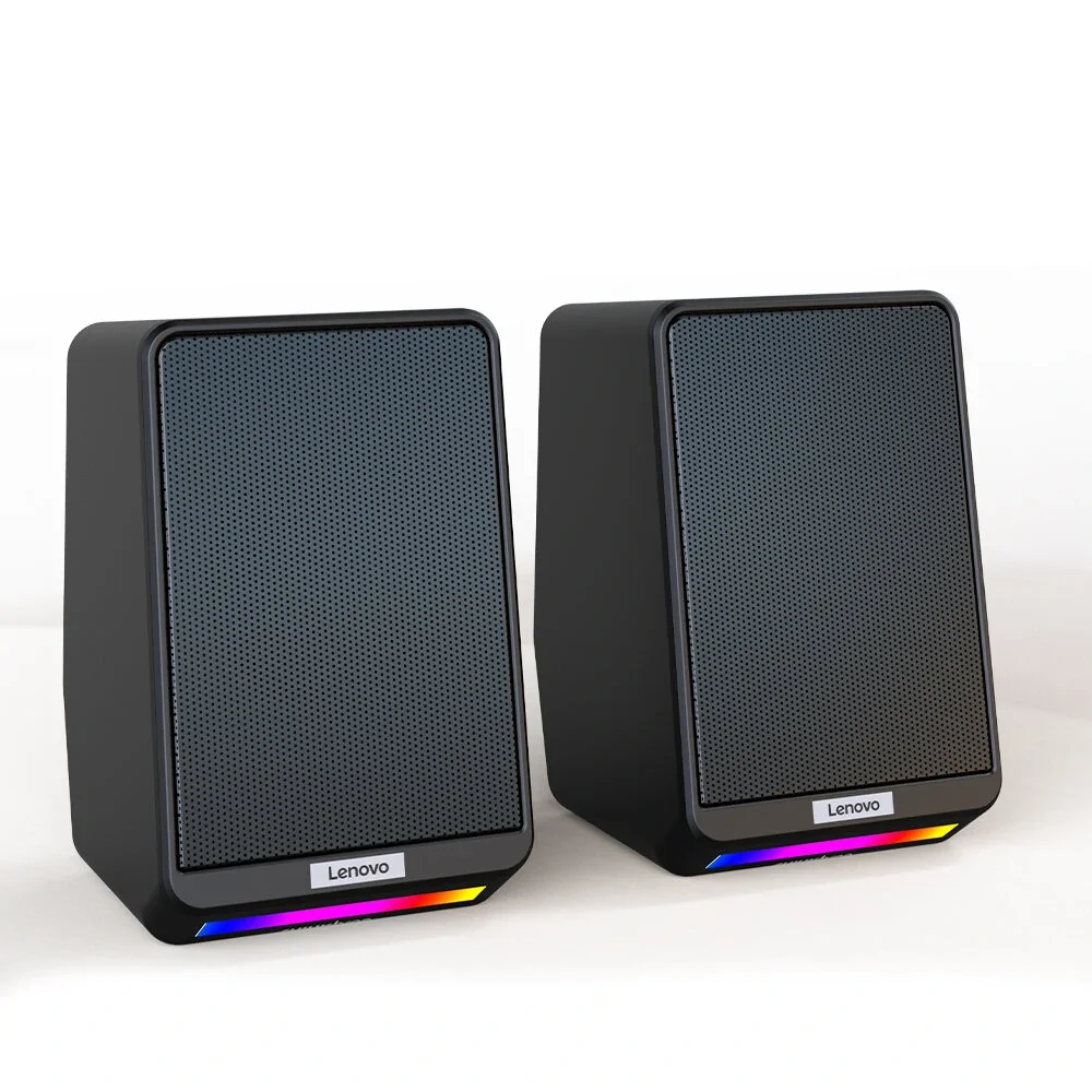 

USB Wired Notebook Small Speaker Subwoofer Luminous RGB Computer Audio