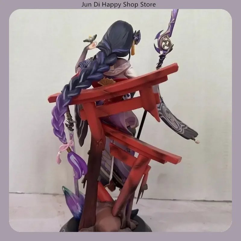 Game Genshin Impact Raiden Shogun Cosplay Come Baal Wig Beelzebul