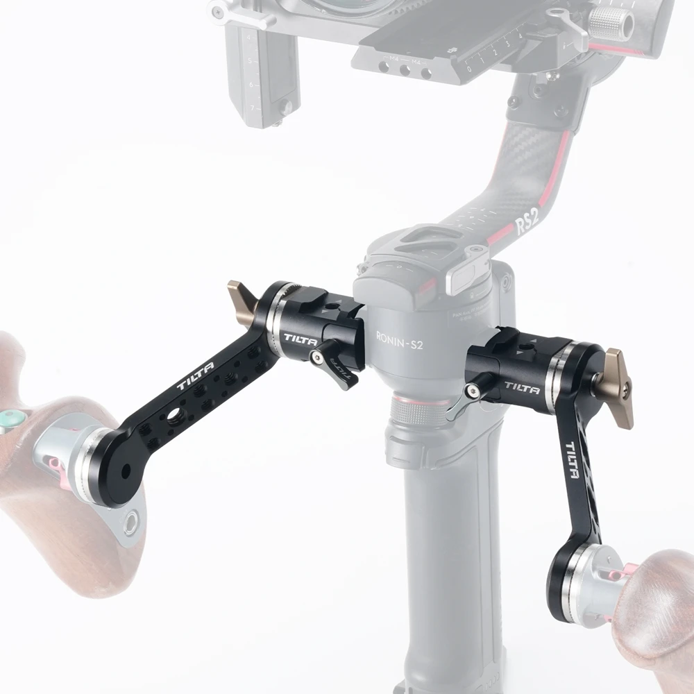 Регулируемые рельсовые удлинители TILTA TGA-ANA NATO и крепление розетки для DJI Ronin RS2, RSC2, RS3, RS3 Pro, RS4, RS4 Pro Gimbal