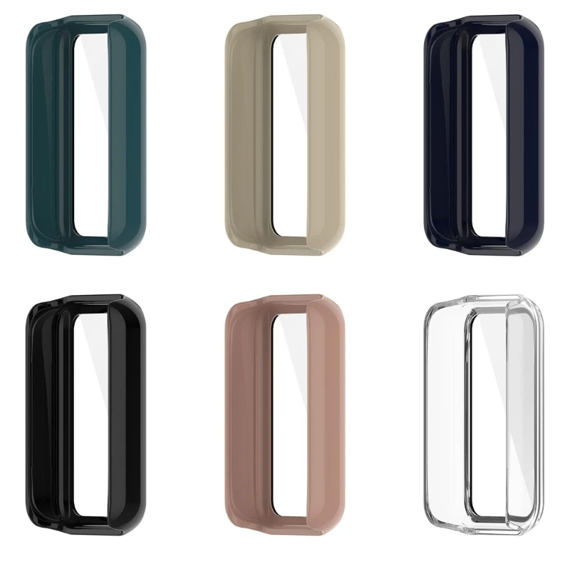 

Tempered Film Full Case-Protector for Band 7 Shockproof-Bumper One-piece Housing