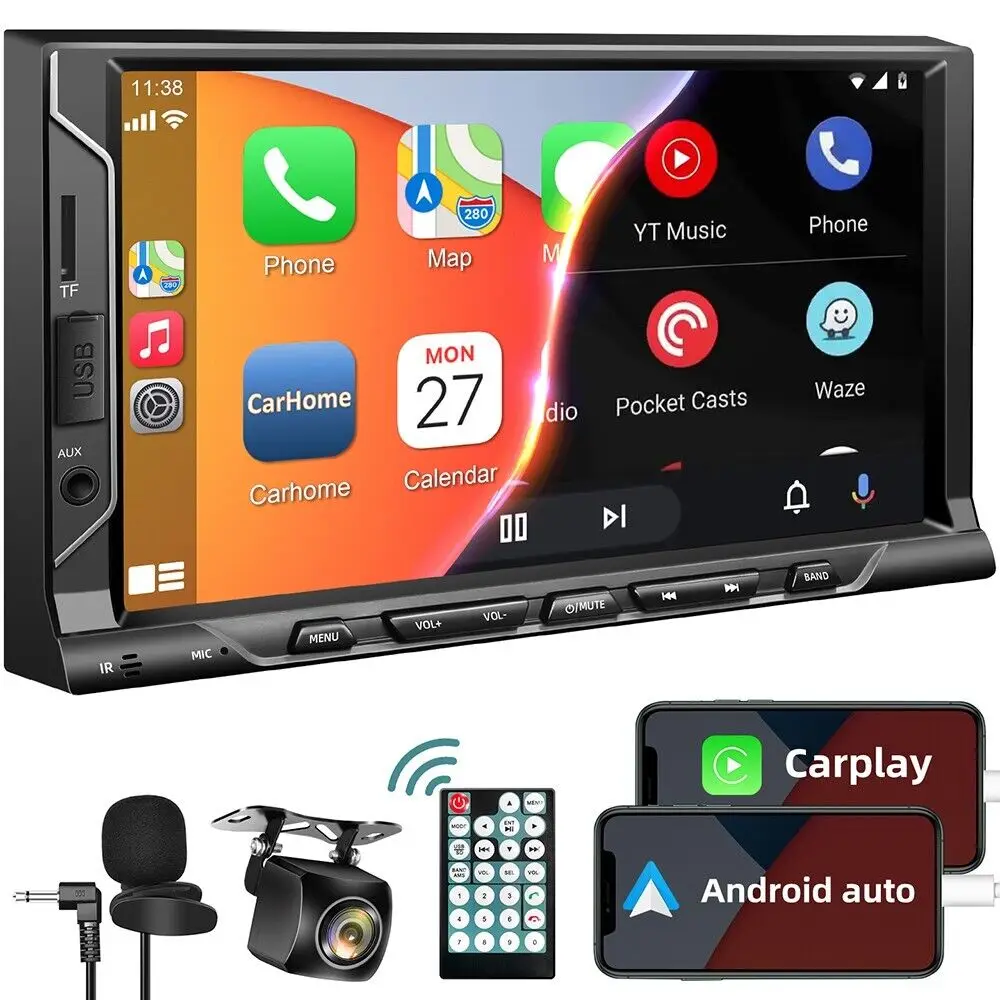 

1set 2 Din 7 Inch Touch Screen Car Multimedia Video Player Stereo Radio Automobile Projection Intelligent Players