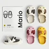 0-7y Kids Mules & Clogs Summer Baby Boys Girls Sandals Non-slip Cows Flat Soft Sole Beach Slippers Children Garden Shoes H3 6
